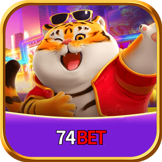 Imagem promocional da 74bet mostrando a plataforma e suas vantagens